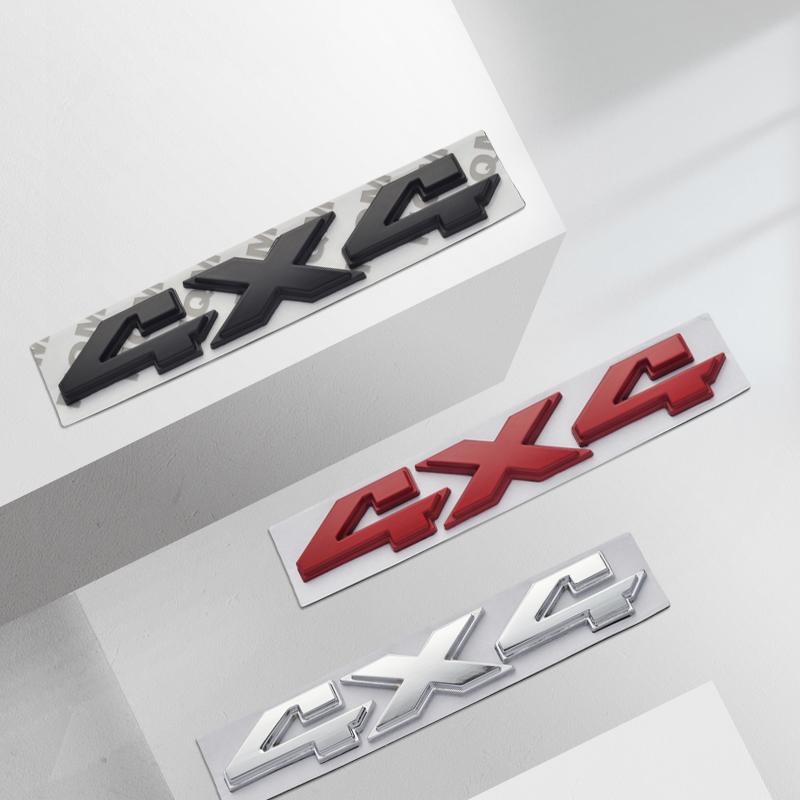 Auto-Plaketten 4x4 Kofferraum-Emblem Metall-Aufkleber Karosserie-Dekale Buchstaben-Dekor Für Ford Toyota Mitsubishi Dodge Volvo Suzuki Peugeot Opol