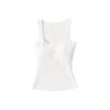 Women's Square Neck Sleeveless Tank Top Slim Fit Solid Color Basic Casual Camisole