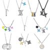 Korean Style Letter Necklace - Light Luxury Clavicle Chain with Multiple Personalities