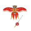Dynamische Drachen Fliegende Drachen Angelrute Kind Strand Fliegende Drachen Urlaub Draußen Hinterhof Drachen Spielzeug Familienaktivität