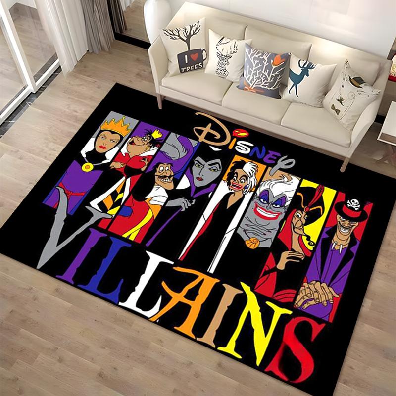 1PC The Sea Witch Printed Carpet Rugs For Living Room Bedroom Bedside Bathroom Floor Mat Kids Room Non-slip for Sofa Doormat