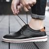 Men's Handmade Casual Leather Shoes Derbies Flats Dress Shoes
