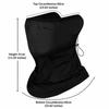 2PCS Breathable Bicycle Face Cover Ice Silk Ice Silk Neck Gaiter Durable Outdoor Face Scarf  Cycling