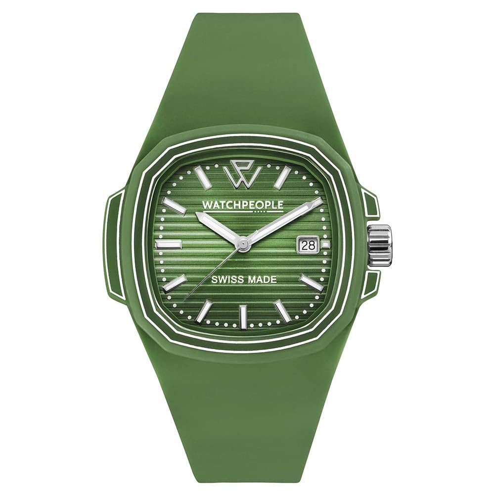 

Часы WP4 700347 Timeless Green Line Силиконовый ремешок 44 мм Мужские