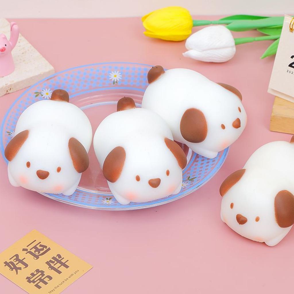 Piggy Squishy Fidget Toys For Adults & Kids - Sensory Stress Relief Ball, Animal-Shaped Squishy Dough For Anxiety Birthday Gift