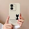 Case For Vivo Y22 Y22S Fundas Fashion Soft Liquid Silicone Camera Protection Bumper For Vivo Y 22 22S VivoY22 Back Cover Mask