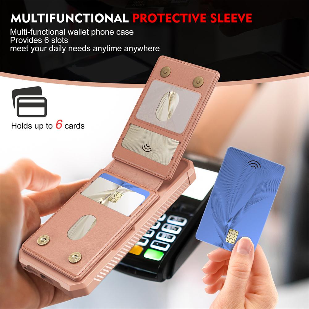 2 In 1 Detachable Magnetic Wallet with Card Holder Phone Case for Google Pixel 9 Pro XL 8 7 Pro 9A 8A 7A Shockproof Cover