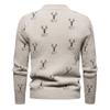 Hot Sale, New Knitted Crew Neck Sweater In Autumn and Winter, Men's Bottom Knitted Sweater and Sweater