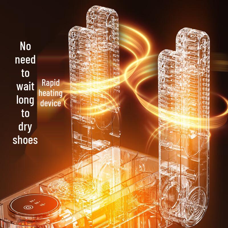 OLOEY Foldable Dual-Use Shoe Dryer