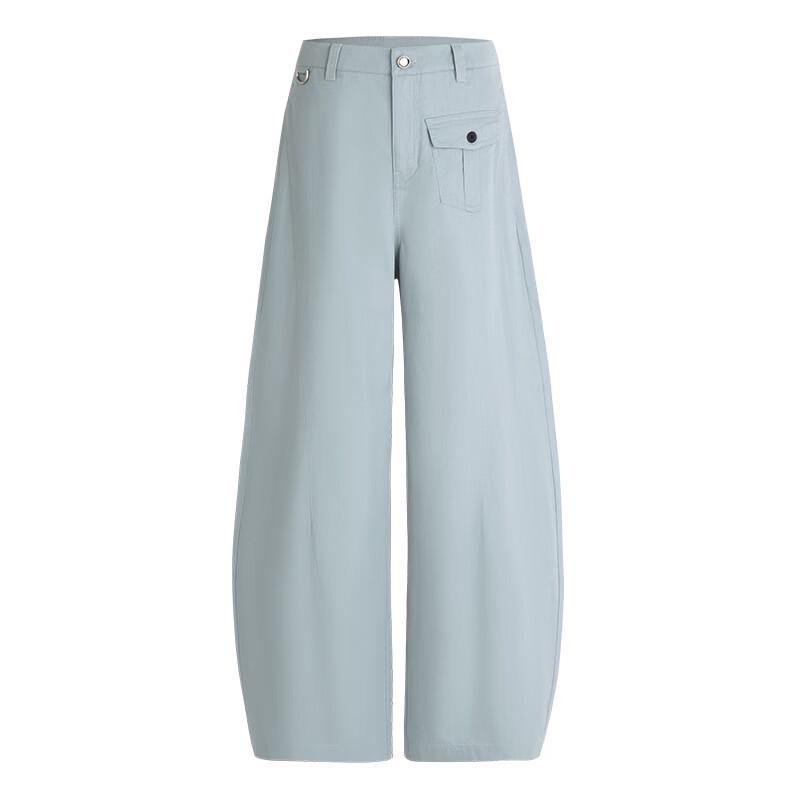 Navigare Women's Spring/Summer Cotton Casual Wide-Leg Pants