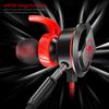 Hobbyant RX3 3.5mm Wired Gaming Earphones with Microphone, Earphone Headphones, Noise Reduction Headset - Color: Red