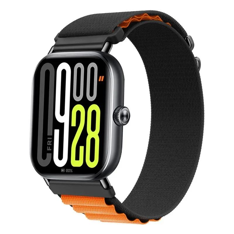 Alpine Nylon Loop Strap for For Xiaomi Redmi Watch 4/5 Adjustable Elastic Bracelet Watchband For Mi Band 8 Pro/9 Pro Accessories