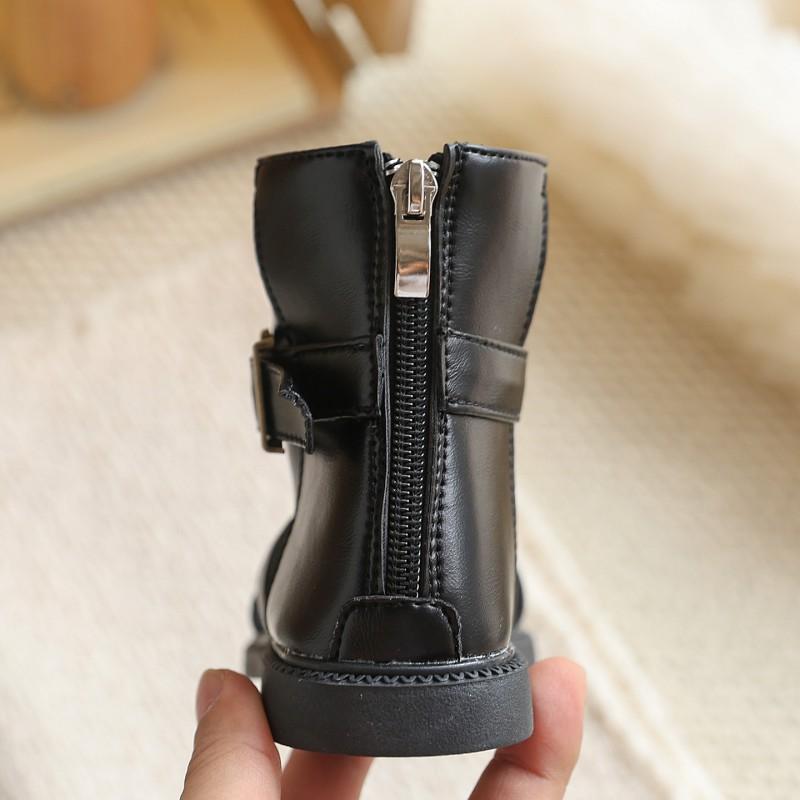 Girls Open Toe High Ankle Sandals Roman Style Princess Shoes Kids Ages 4-12 Rubber Sole Side Zip