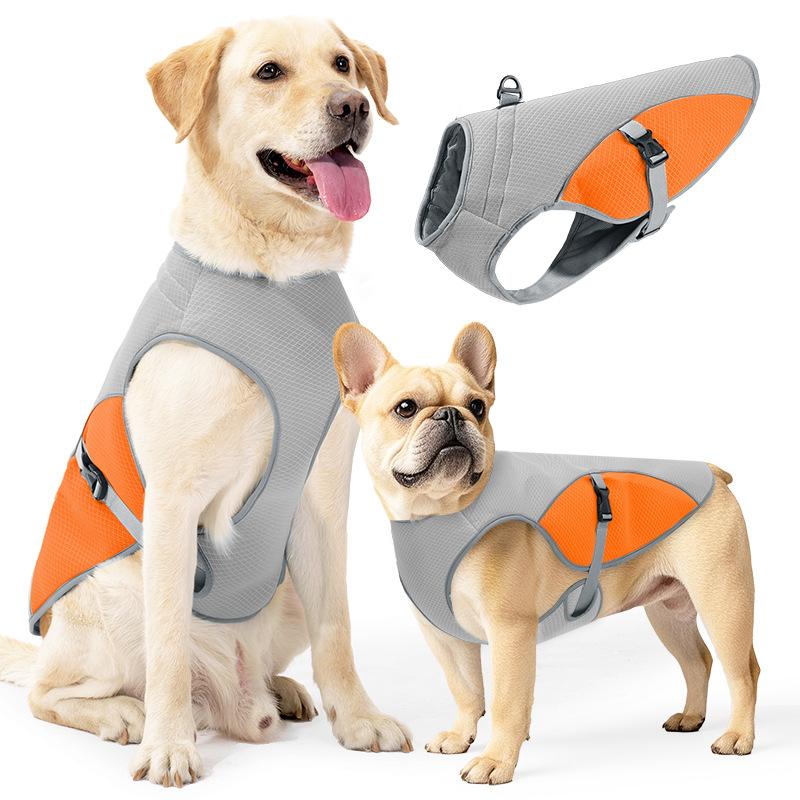 Reflective Quick-Dry Pet Cooling Vest for Small Medium Large Dog Lightweight Breathable Summer Dog Harness Honden Accessoires