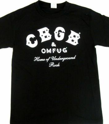 CBGB Punk Rock T Shirt Tee Rock Music Underground Punk Bands OMFUG