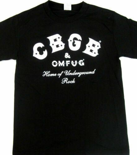 CBGB Punk Rock T Shirt Tee Rock Music Underground Punk Bands OMFUG