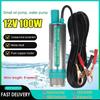 12V Submersible Fuel Oil Transfer Pump Stainless Steel Shell Pure Copper Motor For Car Refueling Boat Farming
