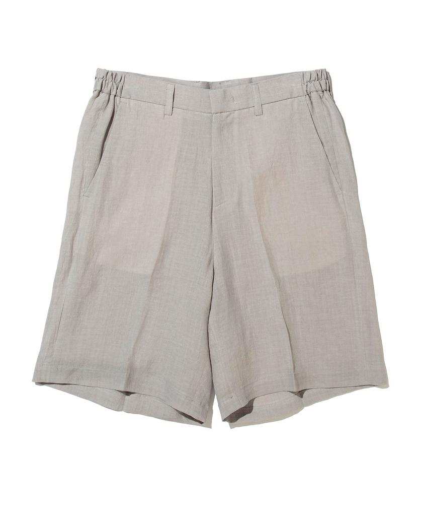 AOTT Bio-Washed Linen Half Pants Gray