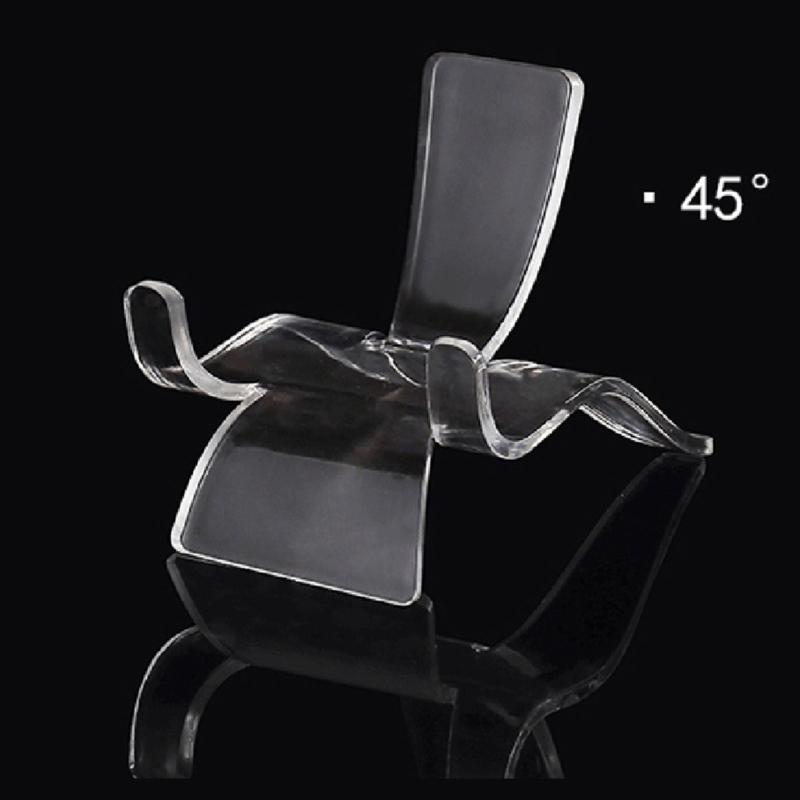 Crystal Mineral Rough Stone Display Base Jewelry Stand Transparent Acrylic Metal Jewelry Display Stand Prop Ornament