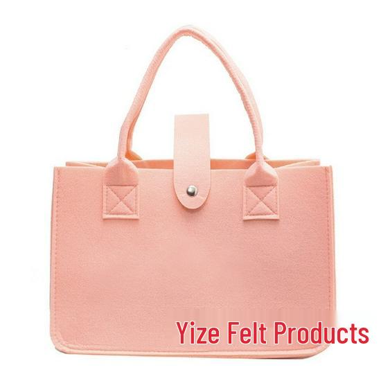 Modische Filz-Handtasche mit großer Kapazität und praktischer Aufbewahrung – Dick, Langlebig & Perfekt zum Einkaufen oder als Geschenk