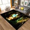 Naruto Anime Carpet Rug for Living Room Bedroom Home Sofa Decoration,Kids Play Non-slip Floor Mat