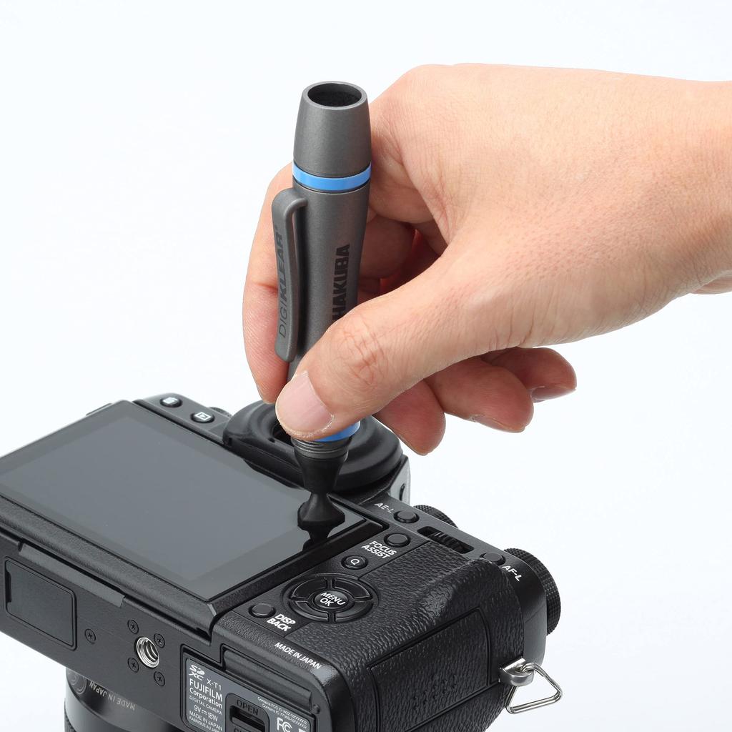 HAKUBA Lens Pen 3 DigiClear LCD Gunmetallic a Cleaner for (for Screens) KMC-LP13G, Pen-shaped All-in-one Maintenance.