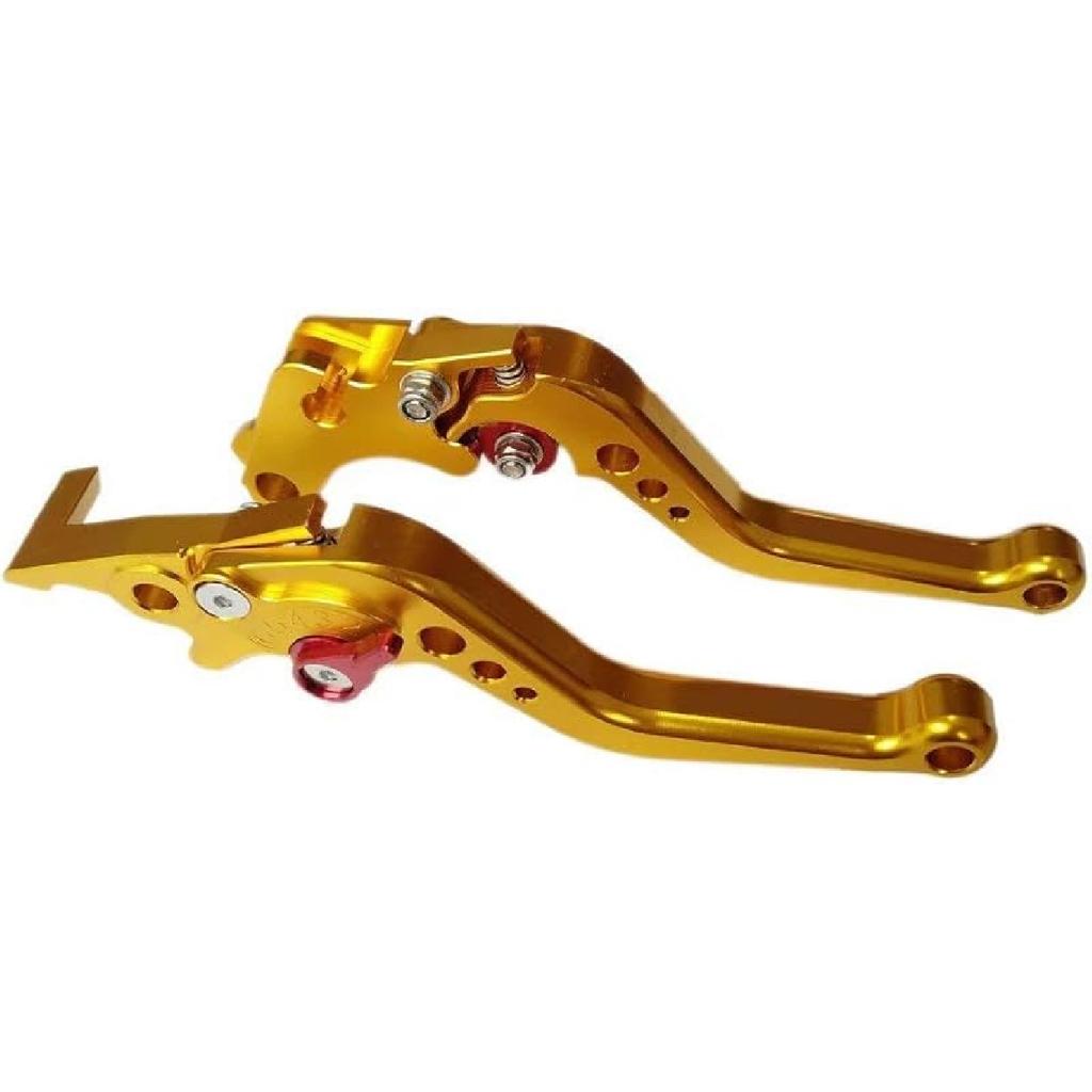 Red CNC 6 Position Shorty Brake Clutch Lever for Suzuki Hayabusa GSXR1300 1999 2000 2001 2002 2003 2004 2005 2006 2007