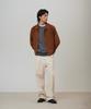 PINBLACK (Men) Corduroy Wide Pants Ivory