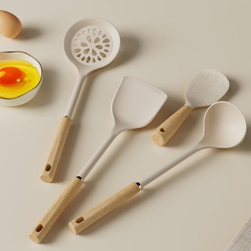 Pabei 5-Piece Silicone Kitchen Utensil Set