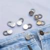 5Pcs Jeans Waist Extension Adjustable Button Spring Metal Elastic Buttons Trousers Pants Stretch General Extender Accessories
