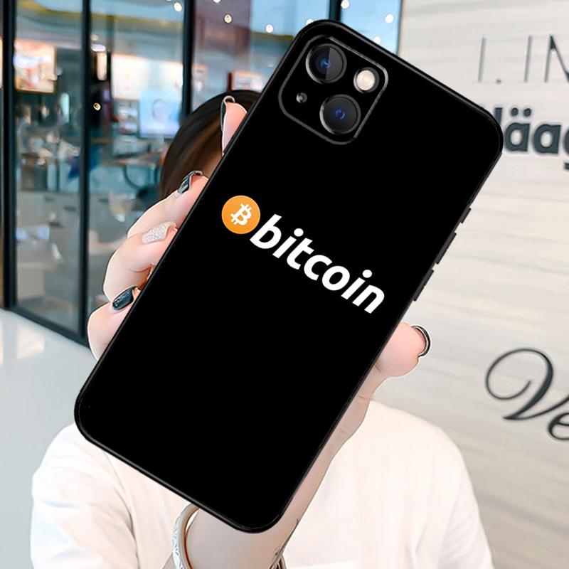 Bitcoin BTC Phone Case For iPhone 13 12 Mini 11 14 15 16 Pro Max Plus X XS Max XR Cover Shell