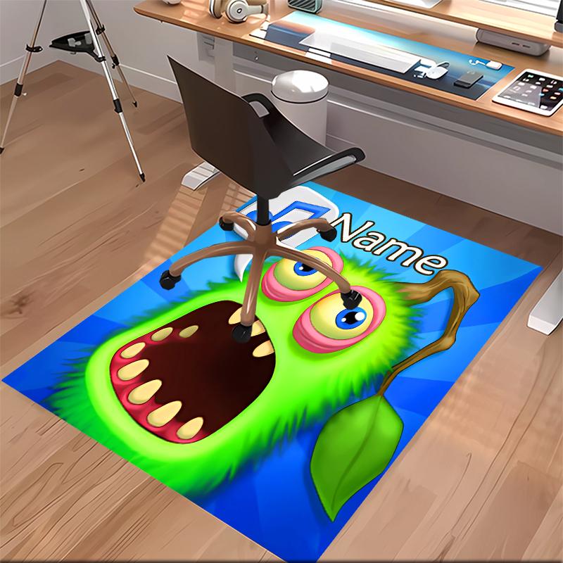 Custom personalization My Singing Monsters Print Area Rug - Soft, Washable Non-Slip Indoor Mat,Living Room,Home&Office Decorative Rug