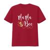 Birthday Bee Family Mama Mom Mothers for Women T shirt vintage Washed Unisex Comfortable Versatile graphic Casual Stylish