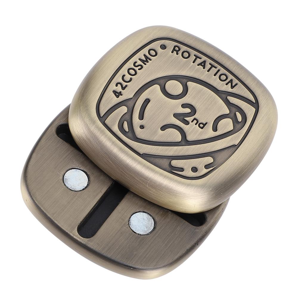 Fingertip Slider Four Way Rotating Push Card Metal Magnetic Fingertip Slider Toy for Stress Relief