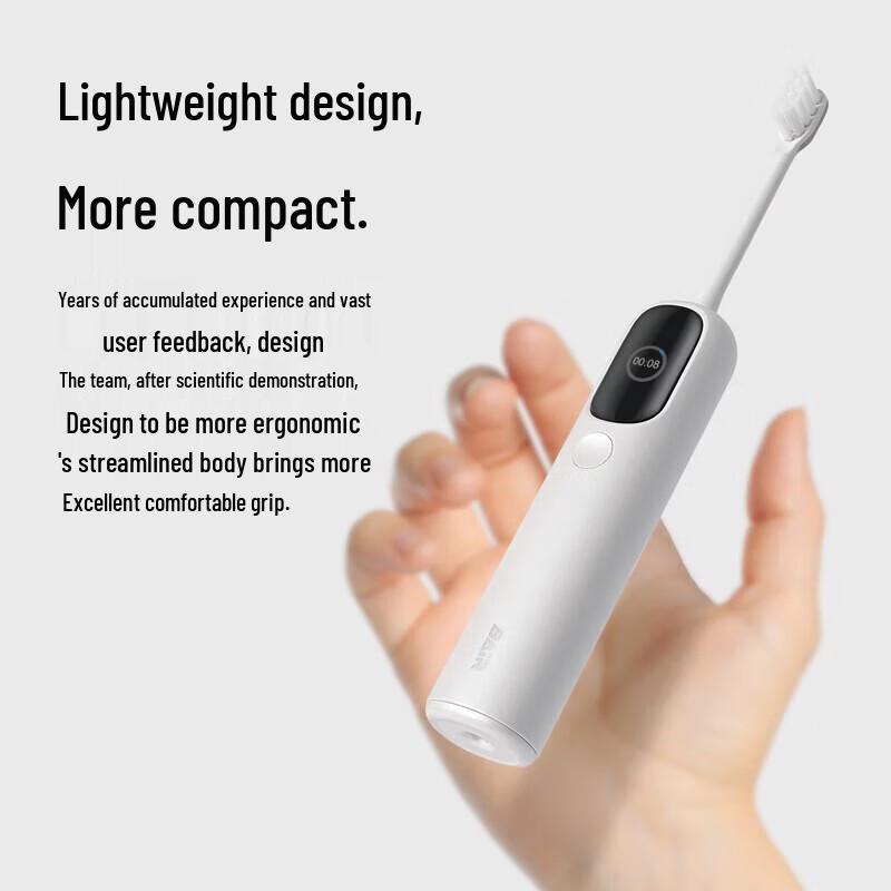 BAIR i5S Smart Sonic Electric Toothbrush with Visual Display CN plug (adapter included)