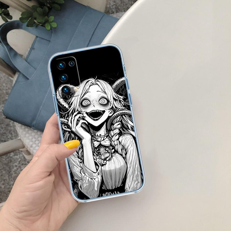 LO52 Horror Junji Ito Tomie Case for Motorola G10 G20 G30 G31 G32 G34 G35 G41 G42 G50 G51 G52 G55 G60 G60S G62 G71 G72 G75