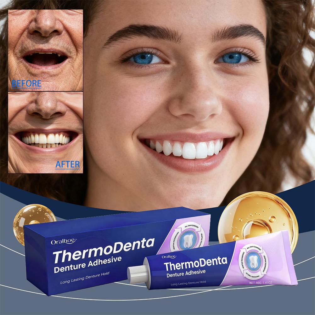 Dental Fixation Adhesive Seamless Fit Thermoplastic Denture Adhesive Dentistry Products Materials Strong Adhesion Teeth Care