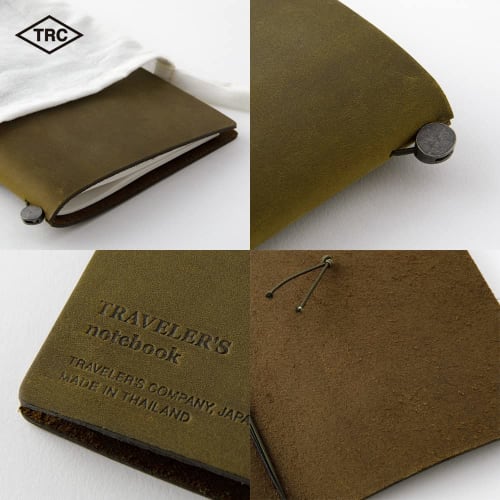 DESIGNPHIL Travelers Company Traveler's Note Regular Size with Limited Card Olive 15342006