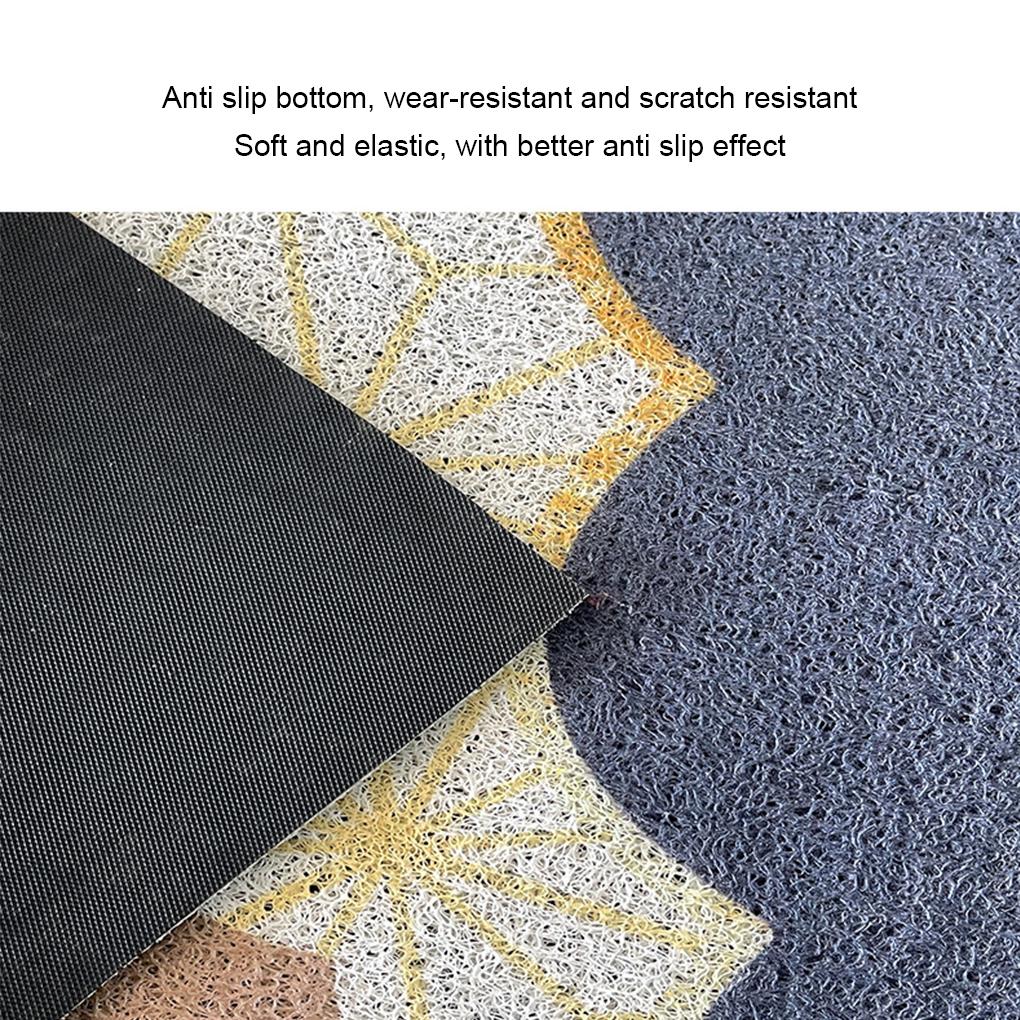 Mat With Strong Cleaning Power Water Absorbent And Anti-Slid Bottom Welcome Mat Entrance Door Mat