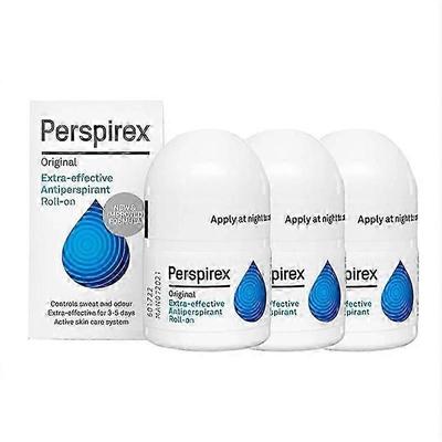 1-5x Antiperspirant Roll-On Stærk Komfort Original Kontrol Sved Udendørs