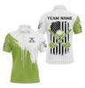 Trend 3D Golf Print Men's Fashion Name Team Name Short-sleeved Polo Shirt Casual Sports Polo Shirt