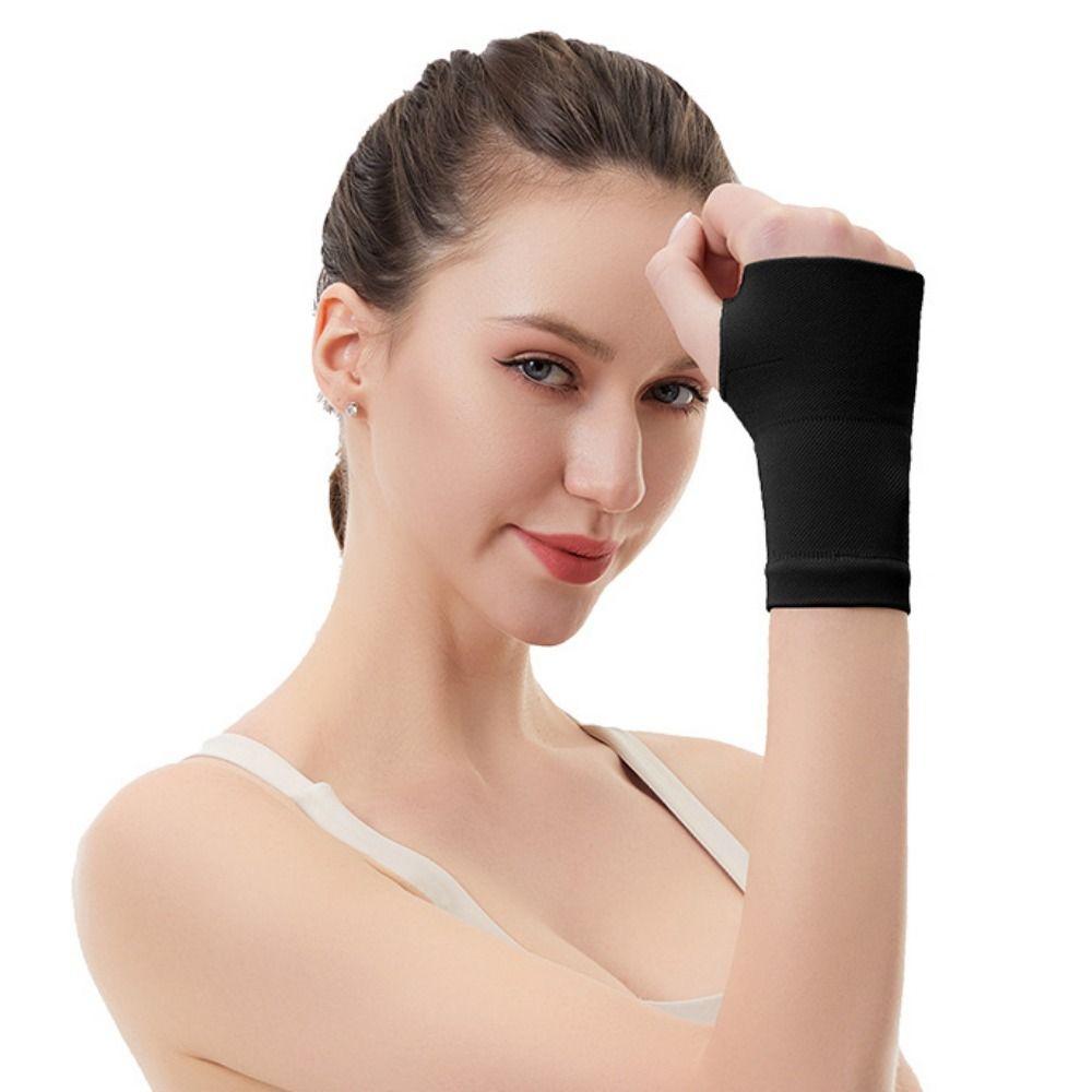 Elastic Wrist Brace Polyurethane Fibre Wristband Wrist Sheath Wrist Protector Bands  Outdoor Sports