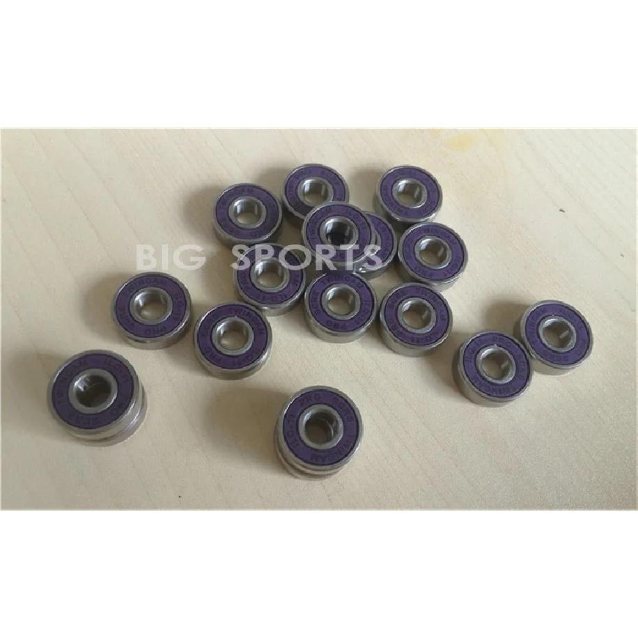16PCS/set ILQ-11 Skating Bearings Deep Groove 608ZZ 8X22X7mm Chrome Steel Skates Bearings ABEC-11 Slalom Sliding