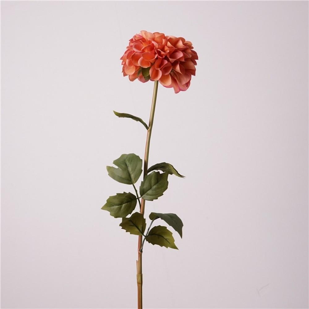 New Silk Artificial Dahlia Flowers Decorative Pink Chrysanthemum Fake Flower Floral Artificial Faux Plants Home Decoration