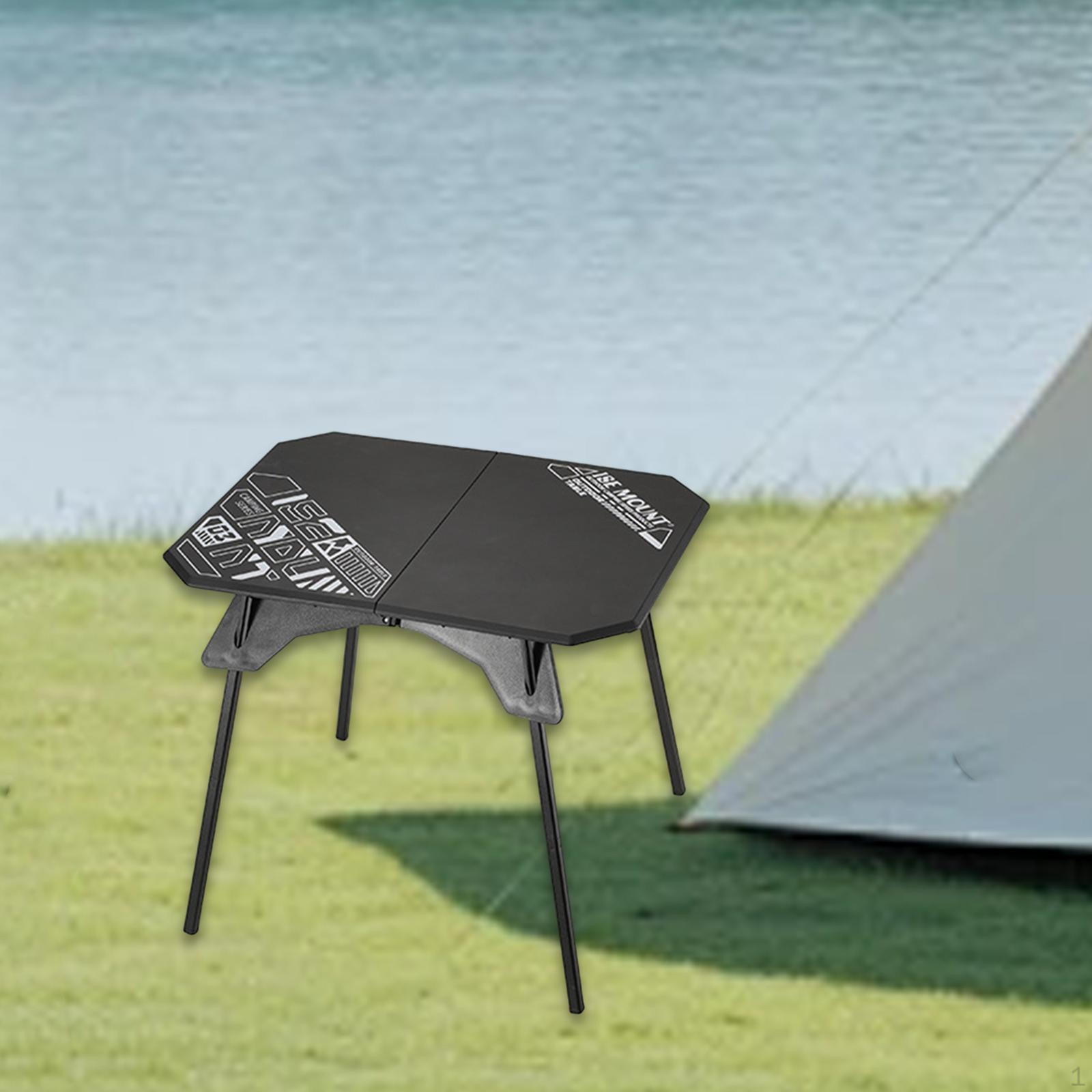 

Folding Camping Table Beach Picnic Table,Beach Essentials,Portable Lightweight for Barbecue