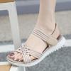 2025 Summer Women's Lightweight Sporty Sandals with Comfortable Elastic Band, Plus Size Available