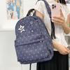 Schoolbag New Retro Trend Backpack Fresh Junior High School Student Campus Schoolbag Women's Light Commuter Backpack