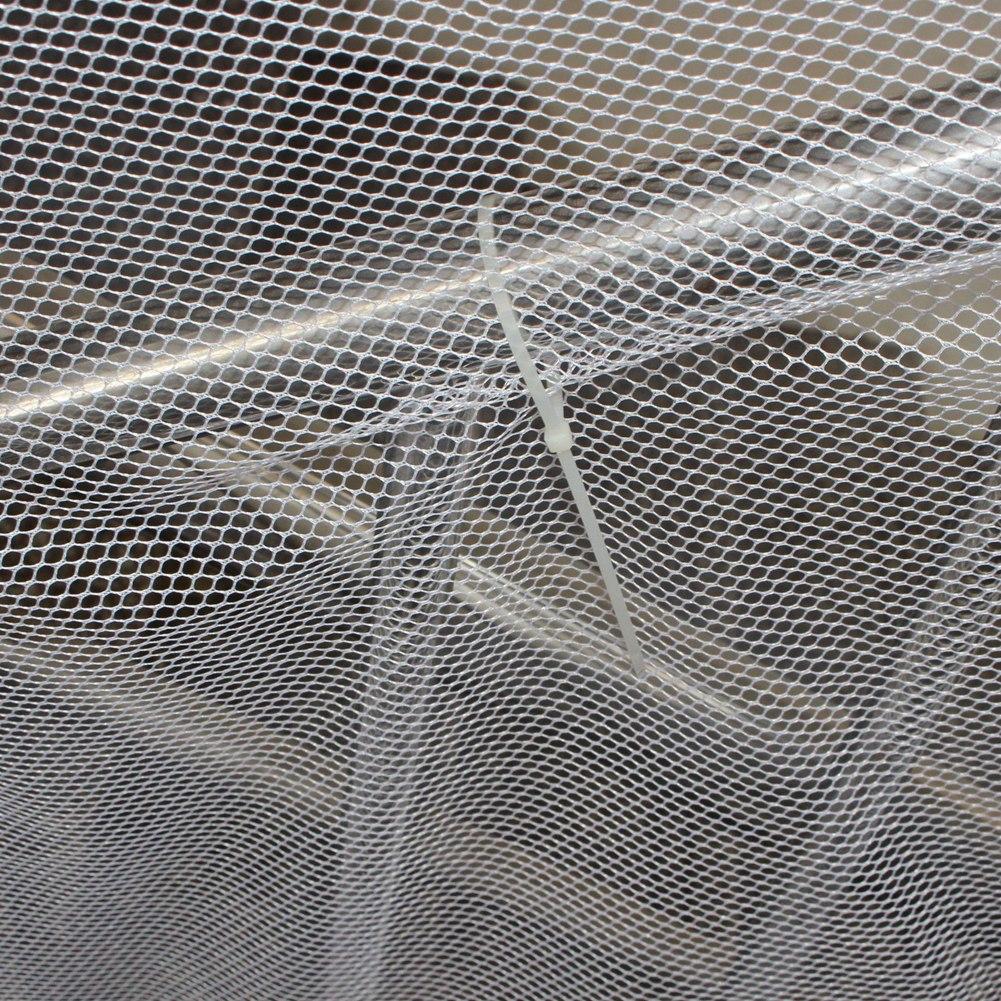 3 Meter Balkongsäkerhetsnät Barn Barn Husdjur Trappor Räcke Skydd Olycksförebyggande NätVitt