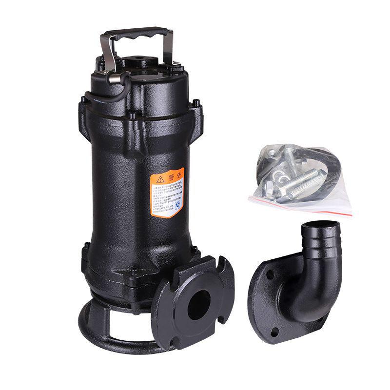220V Submersible Sewage Pump with Blade for Septic Tanks & Biogas Digesters