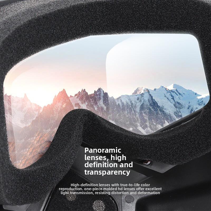 One-piece Harley Goggles Mask Motorcycle Splash-proof Windproof Mask Outdoor Off-road Tactical Eye Protection Glasses Mask